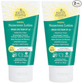 Earth Mama Baby Mineral Sunscreen Lotion SPF 40 - (2 Pack) 3 oz - Non-Nano Zinc - Broad Spectrum for Babies, Kids & Family - Water Resistant Sun Protection