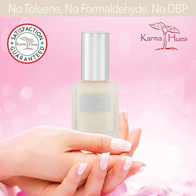 Karma Naturals Nail Repair & Strengthener, Non-Toxic Vegan & Cruelty-Free Treatment for Damaged or Brittle Nails, 0.43 fl oz