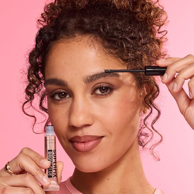 Revolution Beauty London, Superfix Brow Glue, Eyebrow Gel, Sets & Holds with Vitamin E & Castor Oil, Vegan & Cruelty-Free, 0.27 fl oz