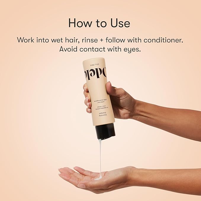 Odele Volumizing Sulfate-Free Shampoo, Adds Moisture, Shine, and Fullness for Straight or Wavy Hair Types, 32 Fl Oz