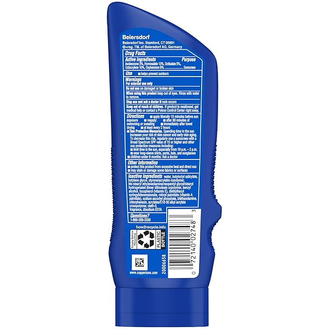 Coppertone Sport Sunscreen Lotion,Broad Spectrum SPF 70 Sunscreen Multi Pack,7 Fl Oz,(Pack of 4)