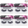 Ardell False Eyelashes Double Up 210 - Voluminous & Full Strip, Reusable Wispy Lashes, 4 Pack