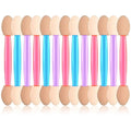 MORGLES 50Pcs Disposable Eyeshadow Brushes, Dual Sides Eyeshadow Sponge Applicators, Sponge