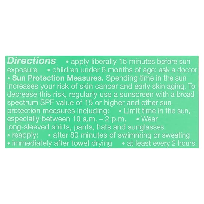 NO-AD SPF 30 Sunscreen Lotion | Broad Spectrum UVA/UVB Protection | Water Resistant | Octinoxate & Oxybenzone Free with moisturizing Vitamin E and Aloe 3oz