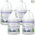 Ginger Lily Farms Botanicals Soothing Butter Lotion for Dry Skin, 100% Vegan & Cruelty-Free, Lavender Chamomile Scent, 1 Gallon (Pack of 4)