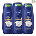 NIVEA Nourishing Care Body Wash with Nourishing Serum, Moisturizing Body Wash for Women, Enriched with Provitamin B5 and Vitamin E, 20 Fl Oz Bottle, Pack of 3