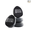 ALBEAUT Cloud Mini Cushion Puff, 4-Pack Finger-Fit Teardrop Detail Applicators for Concealer, Cream Blush & Highlighter, Plush Bouncy Control for Smooth, Clean Tapping