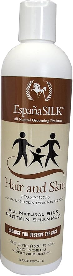 EspanaSILK Silk ESP0015P 16.91 oz Protein Shampoo, 0.5 L, Various