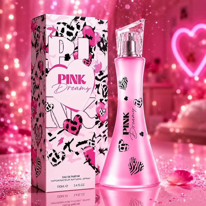 Paris Glam Eau de Parfum for Women, 100ml / 3.4 fl oz Long-Lasting Perfume Spray, Fruity Floral Fragrance with Apple, Peach, Jasmine, Tuberose & Sandalwood, Cruelty Free & Vegan