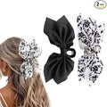 Bow Claw Hair Clips 2PCS Big Hair Bows for Women Butterfly Styling Large Hair Clips for Thin Thick Curly Hair for Girls Hair Accessories for Teens Gifts for Valentine's Day