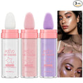 Polvo De Hadas 3 Pack Fairy Dust Highlight Patting Powder for Face, Eye, and Full Body Contouring, Halloween Sparkling Body Glitter Powder
