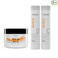 Kerazon Brazilian Hair BTX Treatment For All Hair Types + Sulfate Free and Sodium Free Shampoo & Conditioner KIT