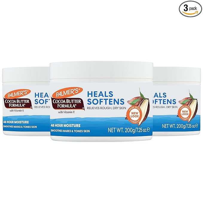 Palmer’s Cocoa Butter Formula Daily Skin Therapy, Solid Formula, 7.25 Ounces (Pack of 3) .pack