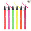 6 PCS Eyeliner Pencils,Professional Long Lasting Waterproof Makeup Pencils,Highly Pigmented Inner Corner Eye Highlighter Eyeliner Pencil Eye Liner Pen Sets for Women