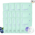 QUIYUM 14 Pack Blueberry Sheet Mask - Hydrating Facial Masks for All Skin Types, Skincare Set, Spa Gift for Women & Teens