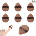 Giantree 6Pcs Mini Powder Puff, Setting Powder Puff, Mini Powder Finger Puff, Triangle Makeup Puff for Foundation Setting, Cushion Puff for Women Girls(Style A)