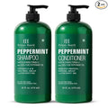 Botanic Hearth Peppermint Oil Shampoo And Conditioner Set | Hair Blooming Formula With Keratin | Fights Hair Loss | Sulfate Free For Men And Women | 16 Fl Oz X 2