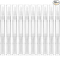 10 Pieces 3ml Transparent Twist Pens, Cuticle Oil Pen Empty Nail Oil Pen with Brush Tip Cosmetic Lip Gloss Container Applicators Eyelash Growth Liquid Tube with 1 Pack 3ml Transfer Pipettes
