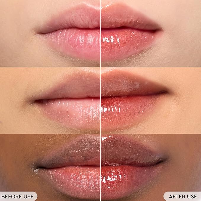 HERA Sensual Tinted Shine Lip Serum #450 BROWN SUGAR | Weightless Sleek Shine, Transfer-Resistant Color, 12-Hour Soft Lip Stain Oil, Double Hydration wih Hyaluronic Acid, High-Gloss Finish, 0.30 oz.