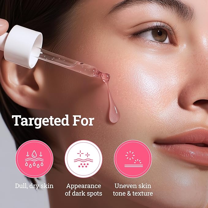 CNP PDRN + Tranexamic Acid Serum, Pink Toning Skin Booster, Niacinamide & Micro-spicules, for Glass Skin, Korean Skin Care, 1. 01 fl. oz. (Pink)