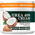 Urea Cream 40 Percent with Salicylic Acid 2% - Maximum Strength Callus Softener - Advanced Hand & Foot Moisturizer for Dry Cracked Heels, Knees, Elbows, Corns & Thick Skin