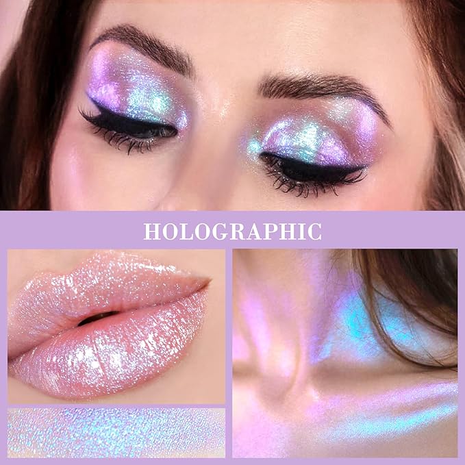 Shining Shimmer Glitter Liquid Eyeshadow Metallic Pigments Makeup Metals Gloss for Eyes Eyeliners Sparkling Eye Shadow Set Gift Shiny Pen Eyeliner Kit (A109)