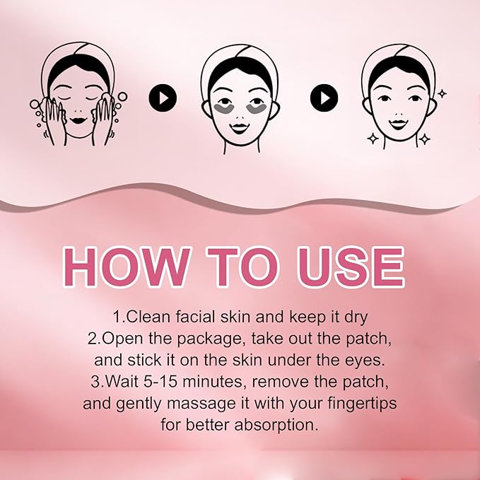 Instalift PDRN & Collagen Eye Patches,Under Eye Patches with Hyaluronic Acid & Collagen, Deeply Hydrating Patches for Puffy Eyes and Dark Circles(8 Pairs Each)(1 PCS)