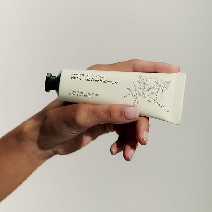Maison Louis Marie - No.04 Bois De Balincourt Hand Cream | Luxury Clean Beauty + Non-Toxic Fragrance (1.7 fl oz | 50 ml)