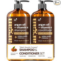 artnaturals Moroccan Argan Oil Hair Loss Shampoo & Conditioner Set - (2 x 16 Fl Oz / 473ml) - Sulfate Free Hair Regrowth for Men & Women