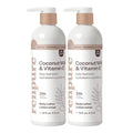 Renpure Coconut Milk & Vitamin E Hydrating Body Lotion – 24HR Moisturization – Lightweight Daily Hydration – For All Skin Types – Coconut Oil & Vitamin E – 16 Fl Oz Each, 2 Pack