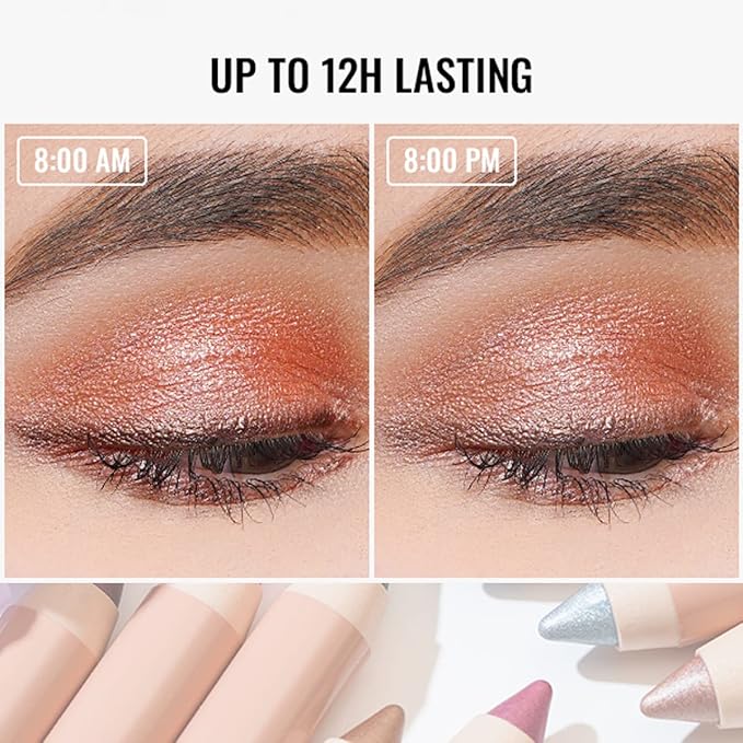 Oulac Dark Green Eyeshadow Stick – Twist-Up Creamy Crayon, Waterproof Long Lasting Eye Makeup, Vegan & Cruelty-Free Eye Makeup, 1.25g, 16 So Jade