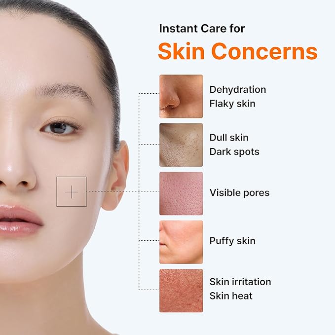 DearKlairs Freshly Juiced Vitamin Skin Prep Pads – Korean Makeup Prep Toner Pads with Liposomal Glutathione, 10 Vitamins, Hyaluronic Acid & Centella for Even Tone & Lasting Makeup Hold, 80 Pads