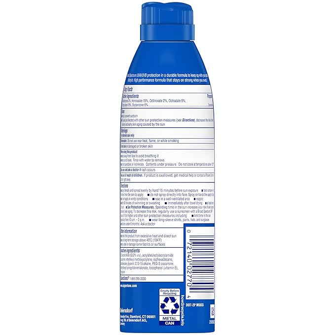 Coppertone SPORT Continuous Sunscreen Spray Broad Spectrum SPF 15 (5.5 Ounce) (Packaging may vary)