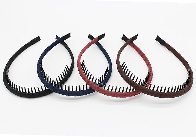 JOBAND teeth comb headbands for women with hair hairbands fashion hair accessories Non-slip head bands ladies (4 color)