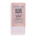 Revolution Beauty London, Bright Light Glow Blush Drops, Builable Liquid Blush for Face, Infused with Hyaluronic Acid, Vegan & Cruelty-Free, Pink Rosie, 0.77 fl oz