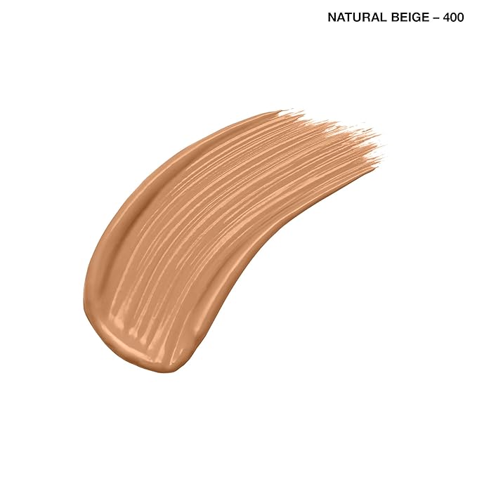Rimmel London Stay Matte Liquid Mousse - 400 Natural Beige - Foundation, Lightweight, Shine Control, Oil-Free, 1oz