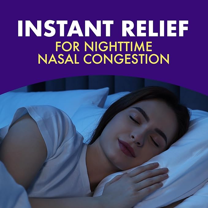 ARM & HAMMER Simply Saline Nighttime Nasal Mist 4.6oz- Instant Relief for SEVERE Congestion- One 4.6oz Bottle