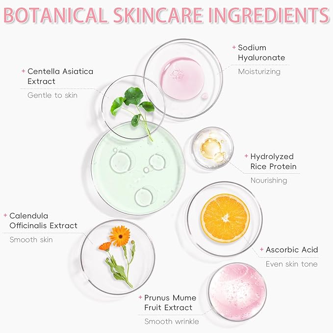 Sunscreen SPF 50 PA+++, Cherry Blossoms Essence Isolation Cream Suncare Moisturizing Sunscreen for Face & Body, Lightweight, Fast-Absorbing, Hydrating & Non Greasy Sun Protection for All Skin Types