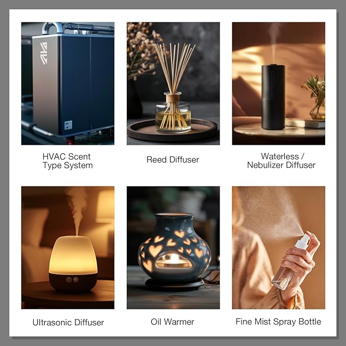 Hotel Collection Diffuser Oil- 6.76 Fl Oz/200ML-Frist,Luxury Essential Oils for Diffuser Refill & Machines,Bigger Bottle, Bolder Aroma, Longer Lasting