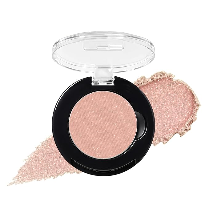 Refillable Eyeshadow Palette - Matte/Glitter/Duo-Chrome Pressed Powder & Cream Formula, Neutral/Shimmer/Smokey Multichrome, Travel-Friendly Iron Pan Refills (Shimmer, D39)