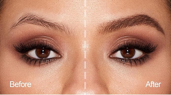 Ultra-Fine Liquid Eyeliner & Eyebrow Pencil, 2 In 1high-Pigmented Multifunctional Wild Water Eyebrow Pencil, Felt-Tip Quick Drying Waterproof Eye Liner Pen Women Perfect Eye Makeup (04)