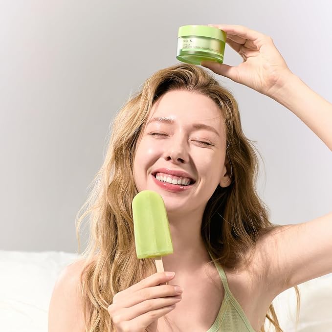 IUNIK Centella Relief Sorbet Cream – Instant Cooling & Calming Moisturizer for Sensitive & Redness-Prone Skin, Lipo Soothing Relief Complex, Oil Control & Deep Hydration, 50ml / 1.69 fl oz
