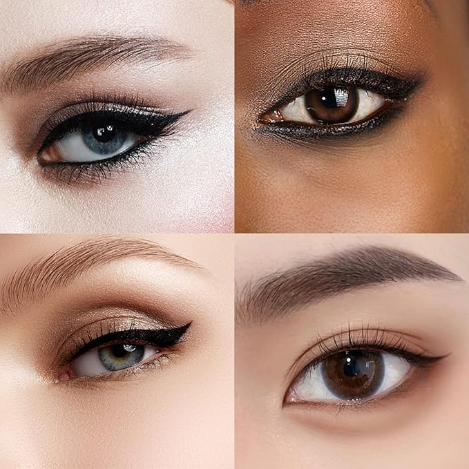LAVONE Eyeliner-Liquid Waterproof Eyeliner Makeup | Quick Drying | Ultra-Fine Tip | Smudge-Proof Formula for Long-Lasting Eye Makeup – Black