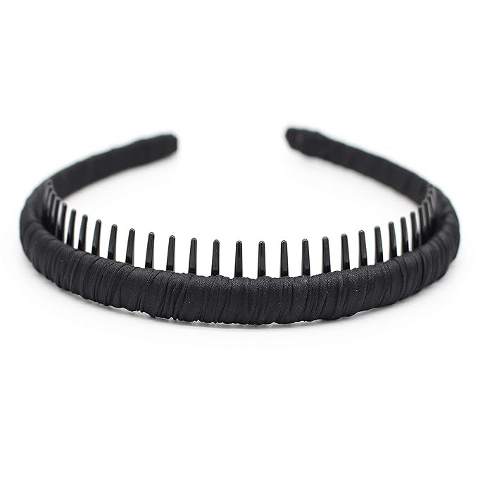 JOBAND Fashion Hair Bands for Women - Short Hair Headbands, Non-Slip, Resin Hair Accessories (4 Colors)