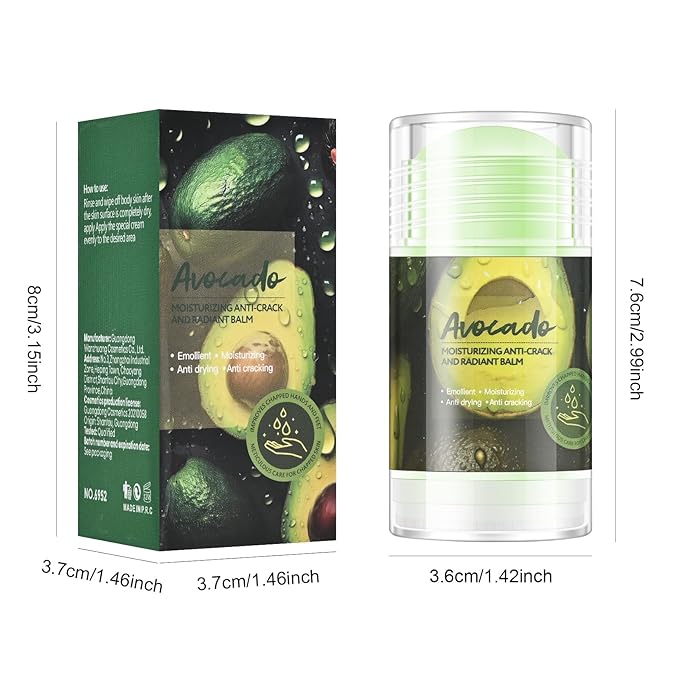 3Pcs Crack Feet Prevention Stick, Moisturizing and Hydrating Foot and Hand Balm, Remove Dead Skin Softening and Nourishing Anti-Cracking Foot Cream for Feet Elbows Knees