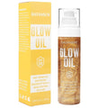 Sunscreen Body Glow Oil【SPF 50】【Lightweight】【Natural Ingredient】Shimmer Broad Spectrum Shimmer Sunscreen For Face and Body, AMBER