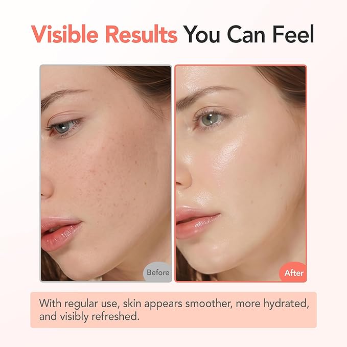 BALOOM Collagen Booster Gel Serum for Korean Skin Care & Microcurrent Face Massagers, Filled With Collagen Capsules, Hydrating & Nourishing & Revitalizing Facial Gel for Skin Care 3.38 Fl Oz