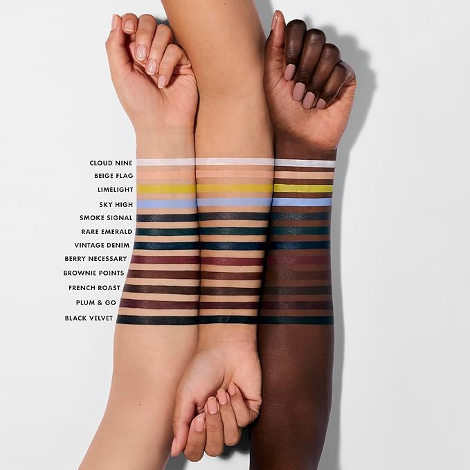 e.l.f. Smoky Kohl Eyeliner, Eye Pencil For Creating Long-Lasting, Bold, High-Pigmented Makeup Looks, Vegan & Cruelty-Free, Rose Emerald