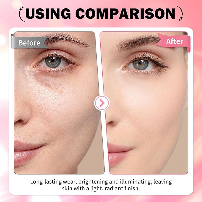 Glow Makeup Setting Spray - Shimmer Dewy Setting Spray for Makeup Long-Lasting, Ultra-fine Lightweight Setting Mist, Hydrating Finish Illuminating Finishing Mist, 4 Fl Oz