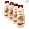 YOLY Oatmeal Body Wash - Daily Moisturizing, For Dry & Sensitive Skin, Refreshing & Rejuvenating, 25.3 Fl Oz (Pack of 4)